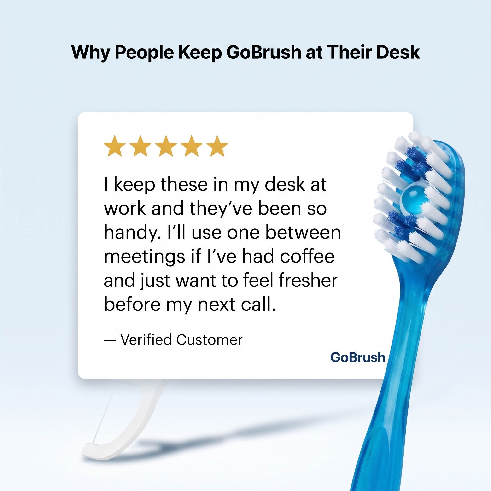 GoBrush™ 5-in-1 On-The-Go Toothbrush - Image 4