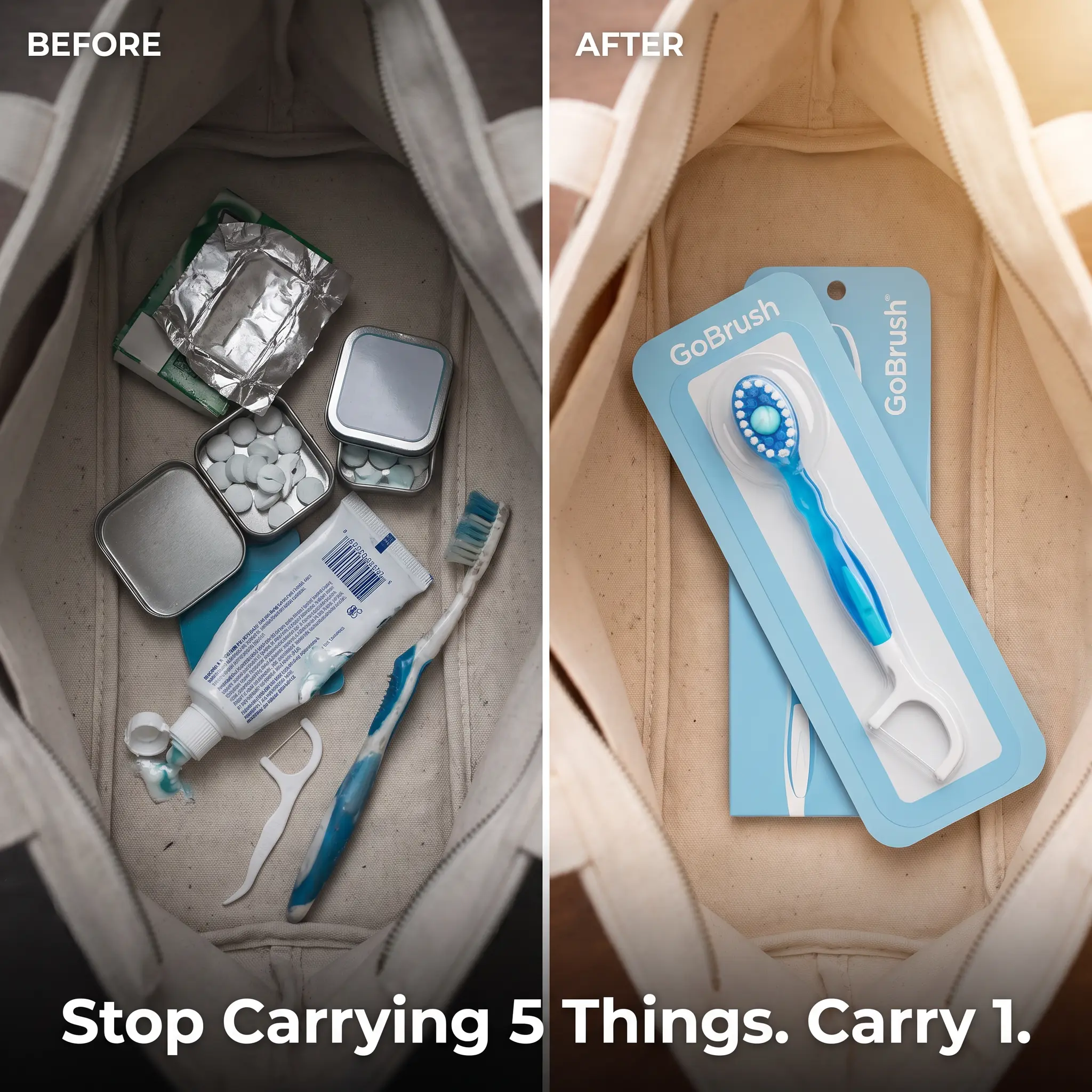 GoBrush™ 5-in-1 On-The-Go Toothbrush - Image 5